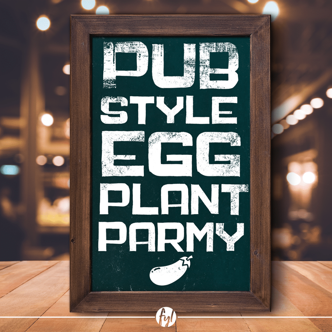Recipe: Pub-Style Eggplant Parmy