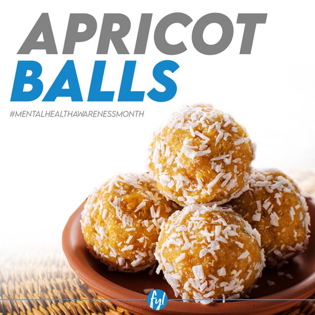 Recipe: Apricot Balls #MentalHealthAwarenessMonth