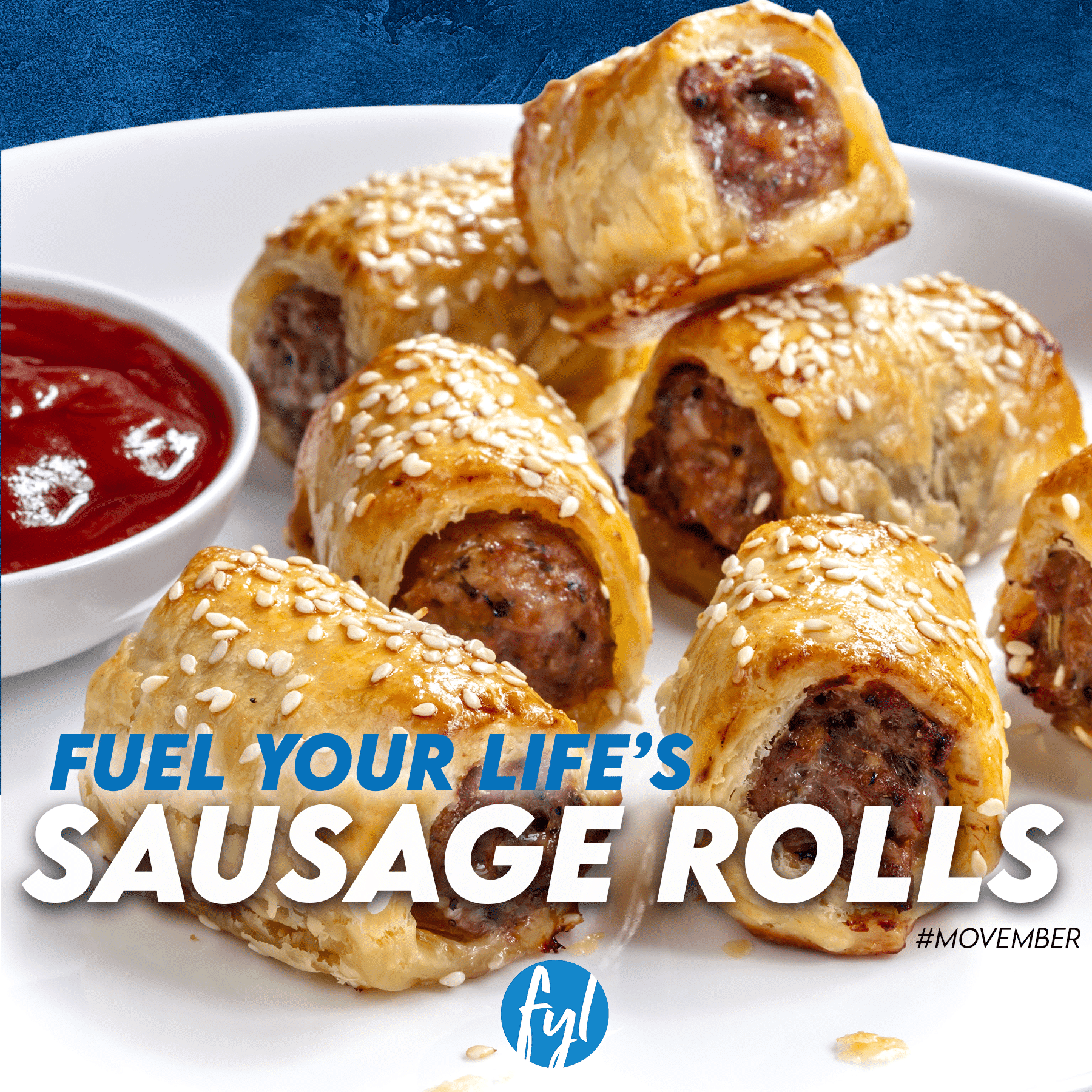 Recipe: Fuel Your Life’s Sausage Rolls #Movember