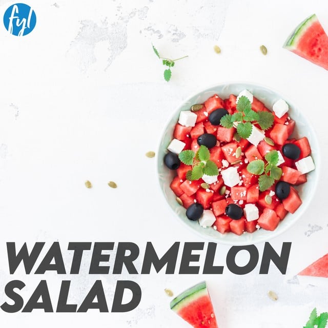 Recipe: Watermelon Salad