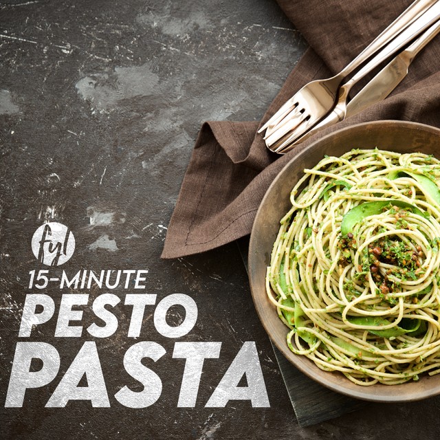Recipe: 15-Minute Pesto Pasta