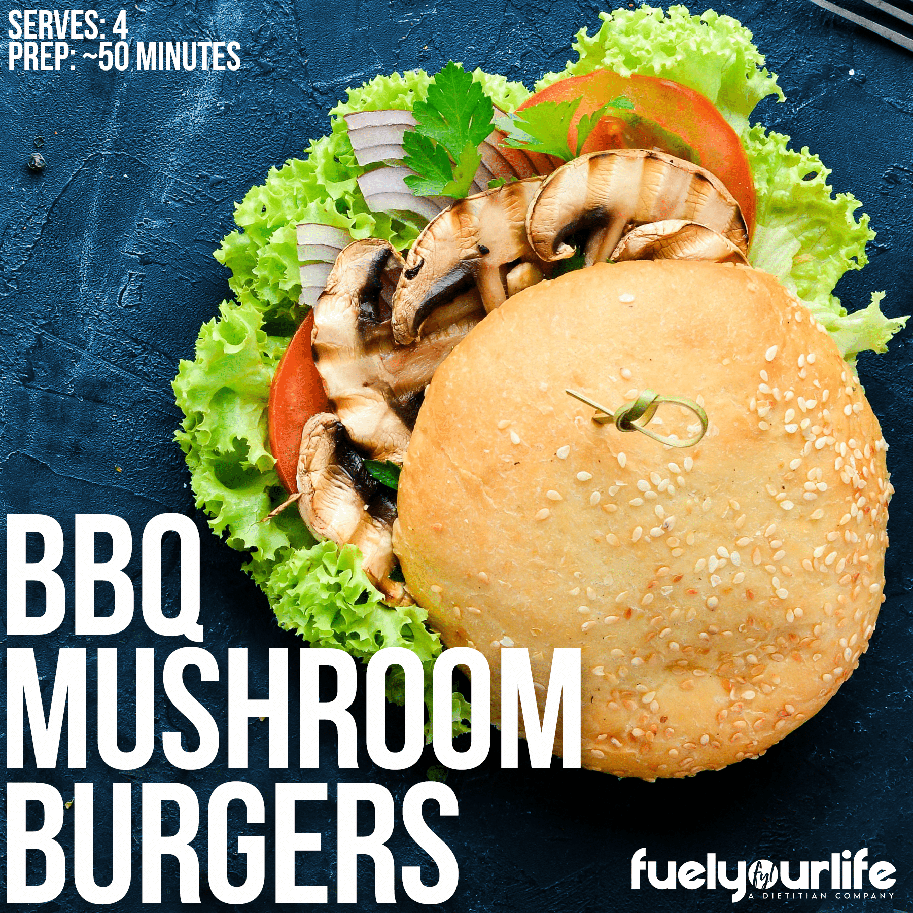 Recipe: BBQ Mushroom Burgers